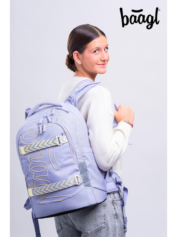 BAAGL  BAAGL Školský batoh Skate Max Mishmash GRS