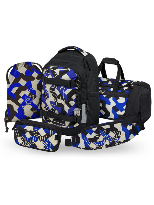 BAAGL  BAAGL SET 5 Skate Max Variety: batoh, penal, vrecko, športová taška, ledvinka GRS