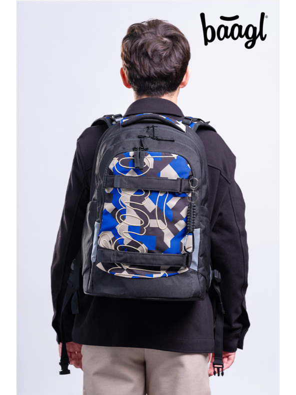 BAAGL  BAAGL Školský batoh Skate Max Variety GRS