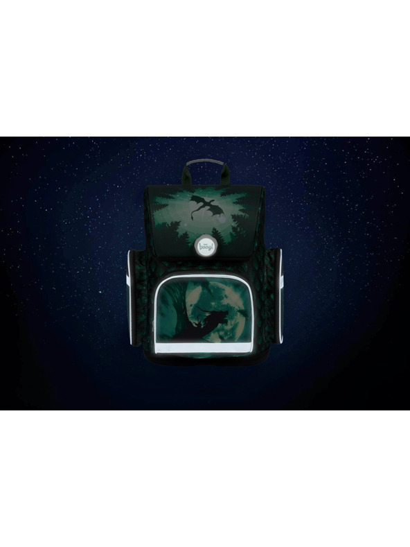 BAAGL  BAAGL 5 SET Ergo Drak: aktovka, penal, vrecko, dosky, box