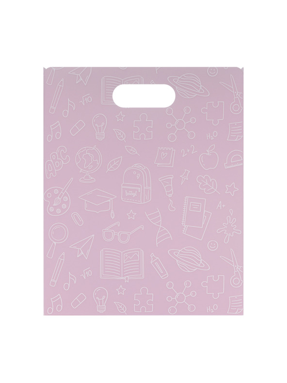 BAAGL  BAAGL Plastové dosky na školské zošity School ružové