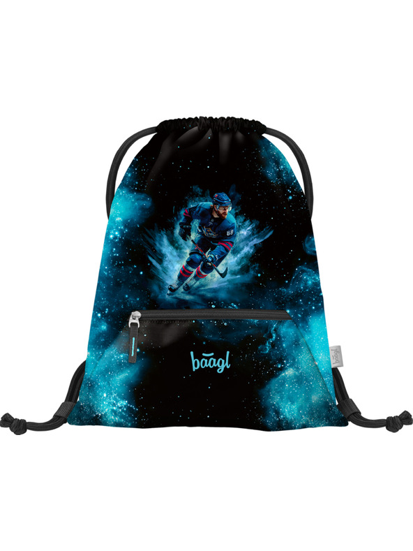 BAAGL  BAAGL SET 5 Zippy Hokej: aktovka, penal, vrecko, zástera, peňaženka