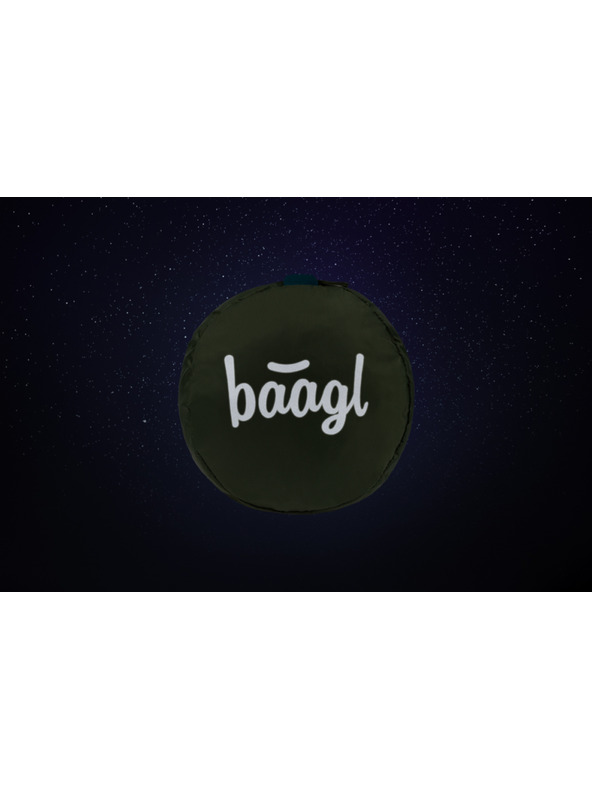 BAAGL  BAAGL Skladacia športová taška Hoop Olive GRS