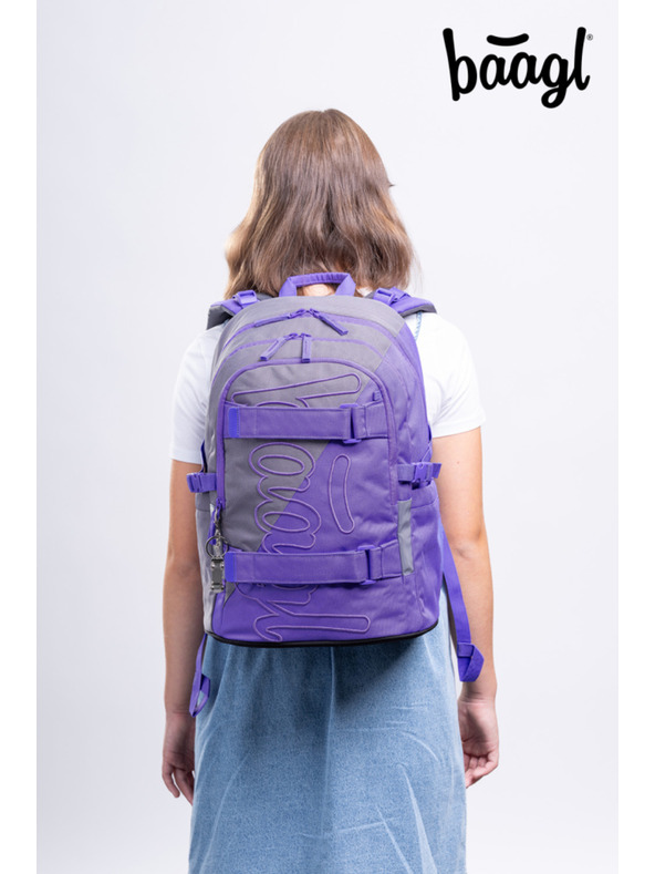 BAAGL  BAAGL Školský batoh Skate Dual GRS