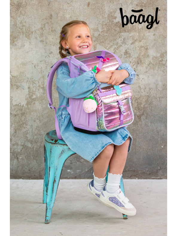 BAAGL  BAAGL Školská aktovka Zippy Lavender