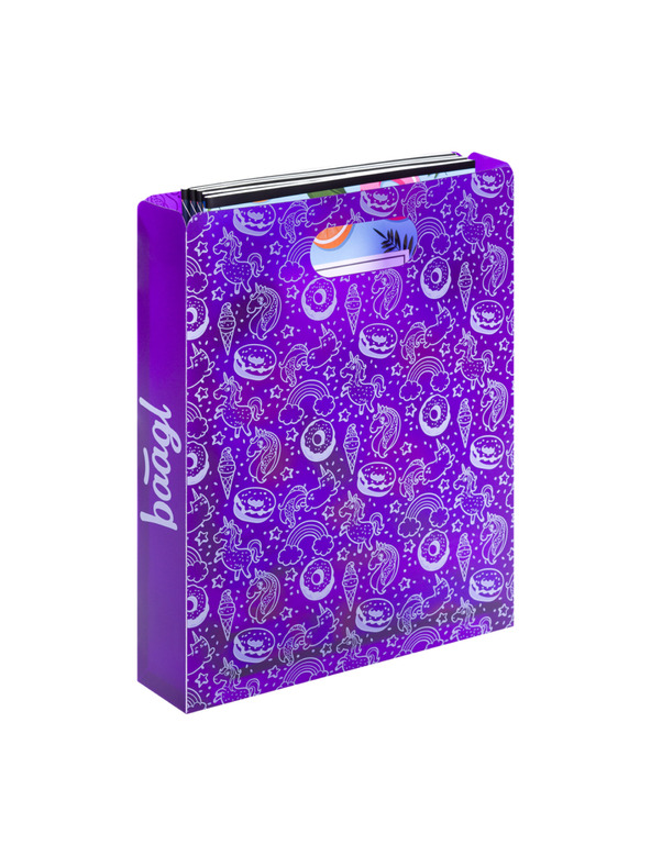 BAAGL  BAAGL Plastové dosky na školské zošity Jednorožec