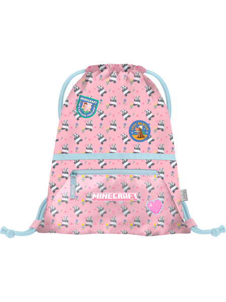 BAAGL  BAAGL Sáčok s kapsou Minecraft Panda