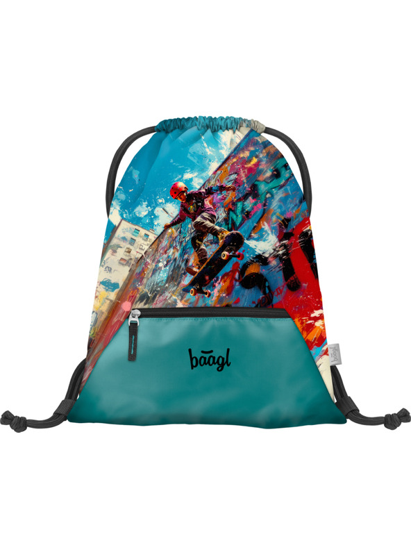 BAAGL  BAAGL Sáčok s kapsou Skatepark