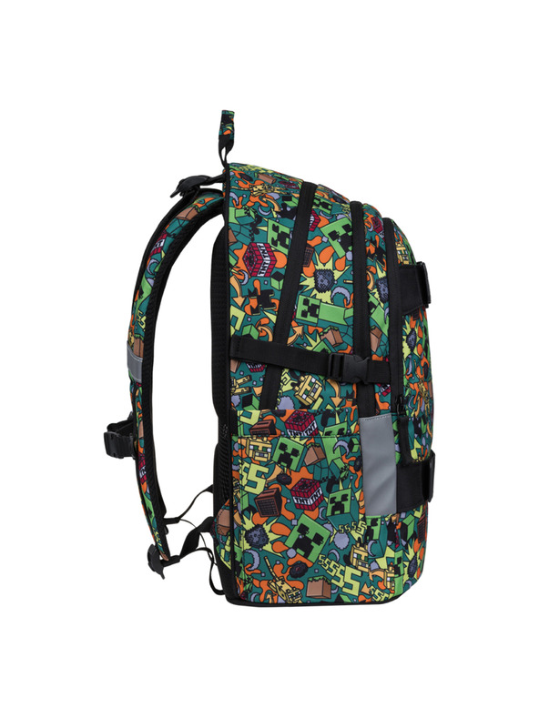 BAAGL  BAAGL Školský batoh Skate Minecraft Chaos