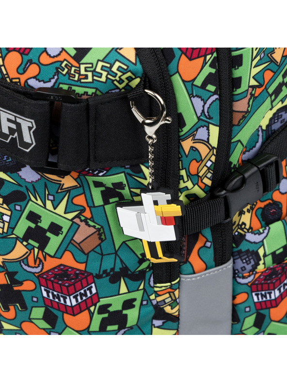 BAAGL  BAAGL Školský batoh Skate Minecraft Chaos