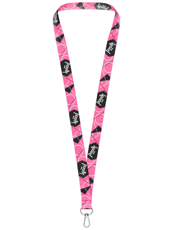 BAAGL  BAAGL Prívesok na kľúče dlhý – lanyard, ružový