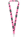 BAAGL  BAAGL Prívesok na kľúče dlhý – lanyard, ružový