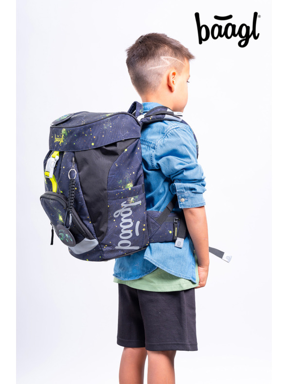 BAAGL  BAAGL SET 3 Airy Traktor: batoh, peračník, vrecko GRS
