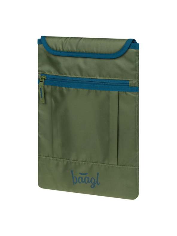BAAGL  BAAGL SET 5 Skate Olive: batoh, peračník, športová taška, ledvinka, obal na notebook GRS
