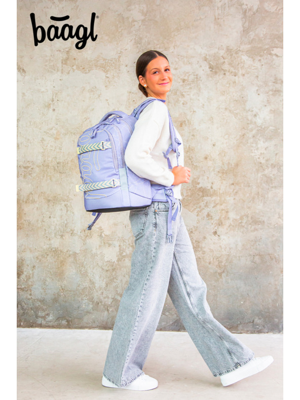 BAAGL  BAAGL SET 3 Skate Max Mishmash: batoh, peračník, vrecko GRS