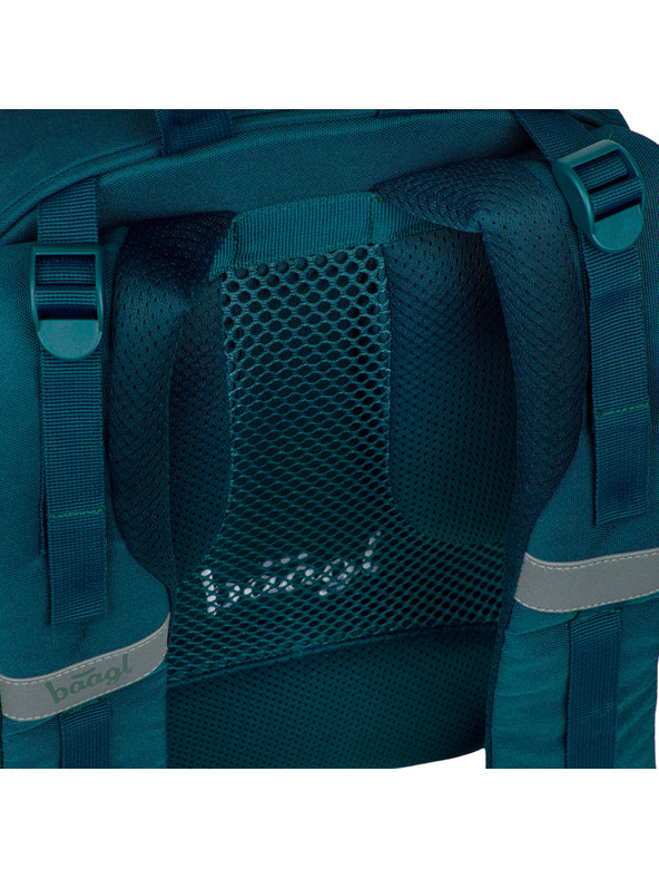 BAAGL  BAAGL Školský batoh Core Logo modrý GRS