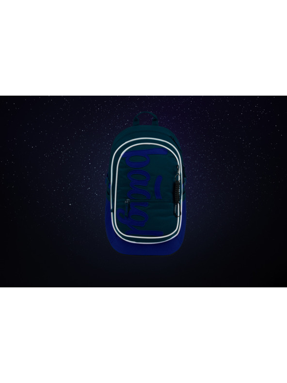 BAAGL  BAAGL Školský batoh Core Logo modrý GRS