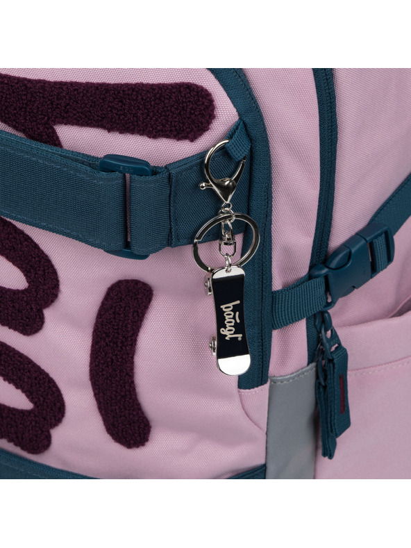 BAAGL  BAAGL Školský batoh Skate Rose GRS
