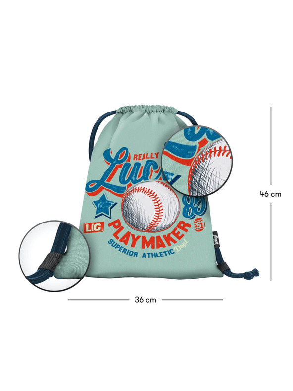 BAAGL  BAAGL Vrecko Baseball - LUCKY