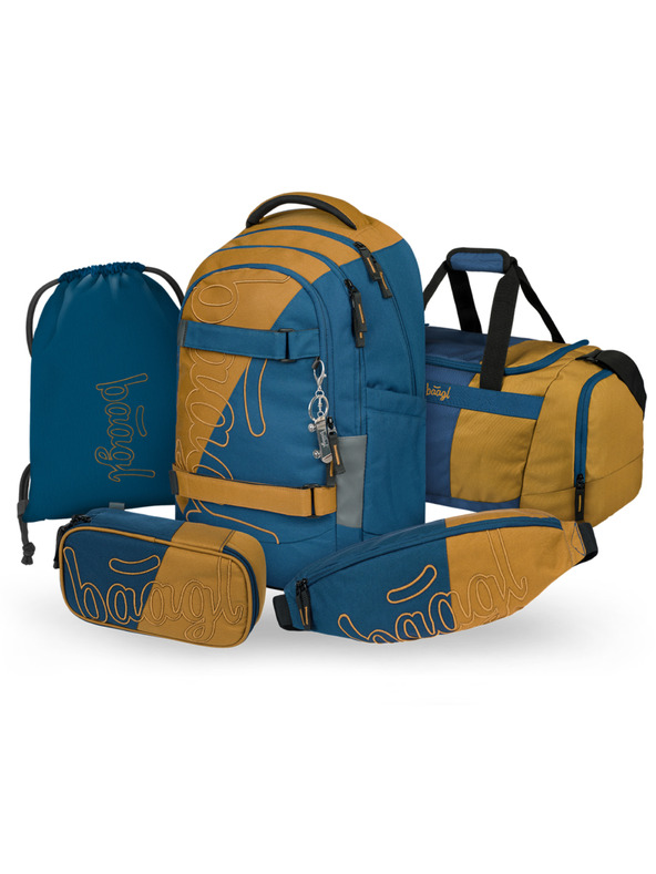 BAAGL  BAAGL SET 5 Skate Max Duo: batoh, peračník, vrecko, športová taška, ledvinka GRS