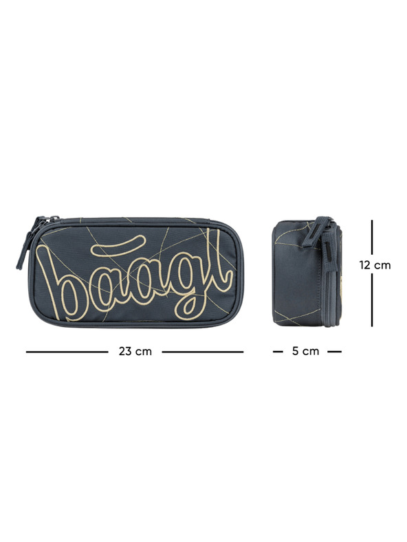 BAAGL  BAAGL Školský peračník etue Wave GRS