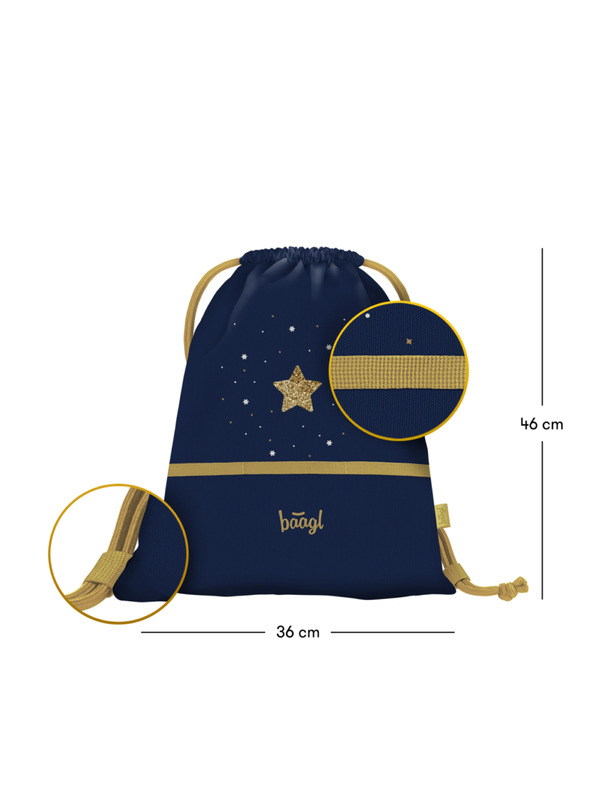 BAAGL  BAAGL Vrecko Unicorn Gold