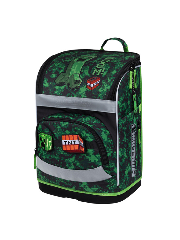 BAAGL  BAAGL Školská aktovka Zippy Plus Minecraft Boom