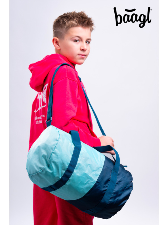 BAAGL  BAAGL SET 5 Skate Petrol: batoh, peračník, športová taška, ledvinka, obal na notebook GRS
