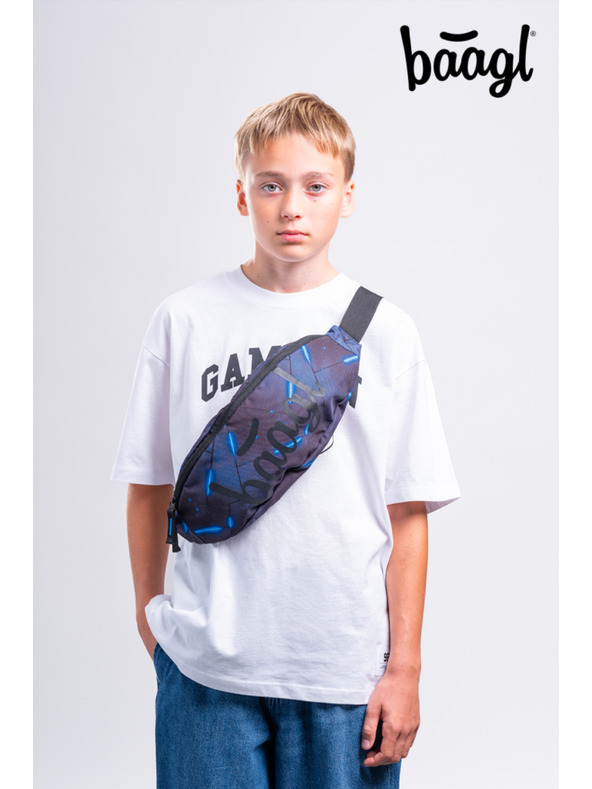 BAAGL  BAAGL SET 5 Cubic Flash: batoh, peračník, vrecko, ledvinka, obal na notebook GRS