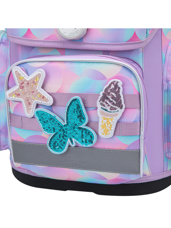 BAAGL  BAAGL SET 3 Ergo Candy: aktovka, peračník, vrecko