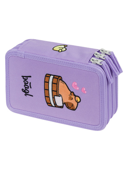 BAAGL  BAAGL Školský peračník trojkomorový Kapybara