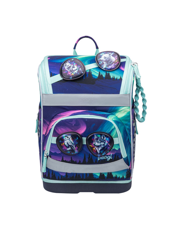 BAAGL  BAAGL SET 3 Zippy Plus Aurora: aktovka, peračník, vrecko GRS