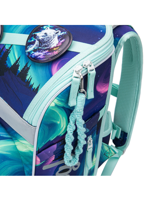 BAAGL  BAAGL SET 3 Zippy Plus Aurora: aktovka, peračník, vrecko GRS