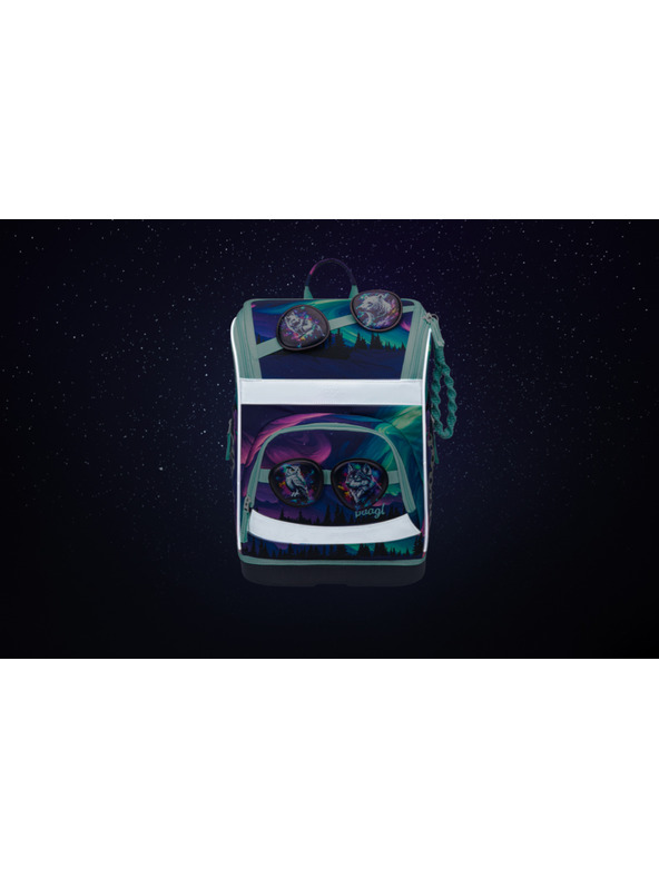 BAAGL  BAAGL SET 3 Zippy Plus Aurora: aktovka, peračník, vrecko GRS