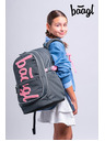 BAAGL  BAAGL Školský batoh Core Logo ružový GRS
