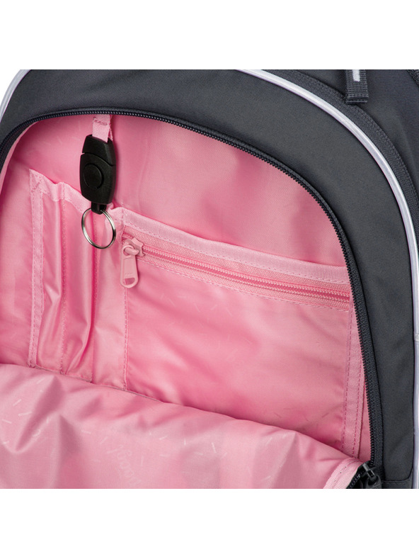 BAAGL  BAAGL Školský batoh Core Logo ružový GRS