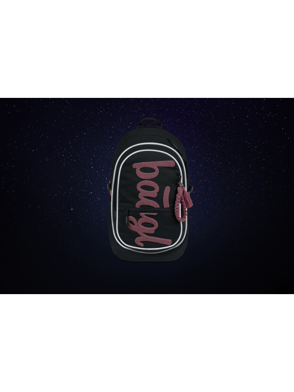 BAAGL  BAAGL Školský batoh Core Logo ružový GRS