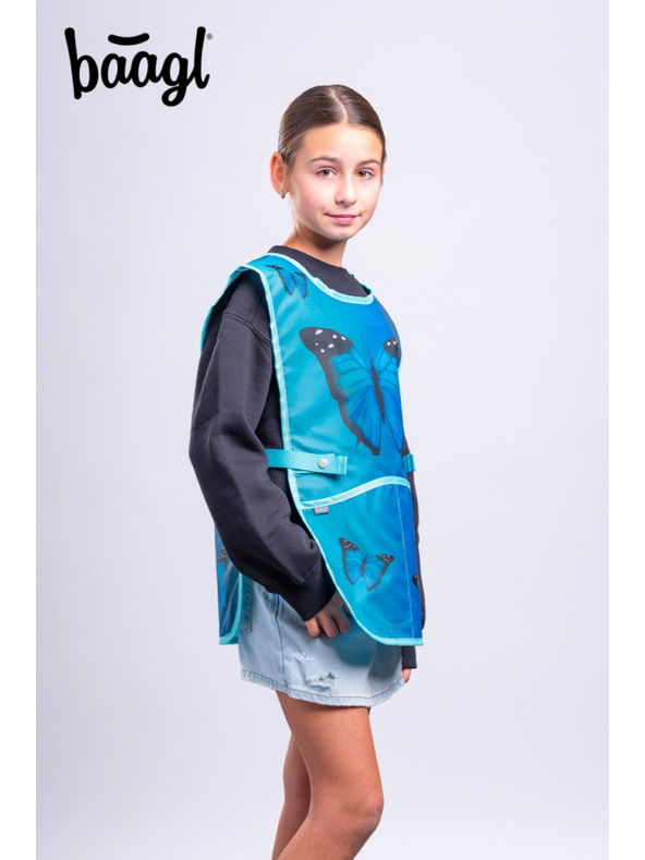 BAAGL  BAAGL SET 5 Airy Plus Butterfly: batoh, peračník, vrecko, zástěra, peňaženka