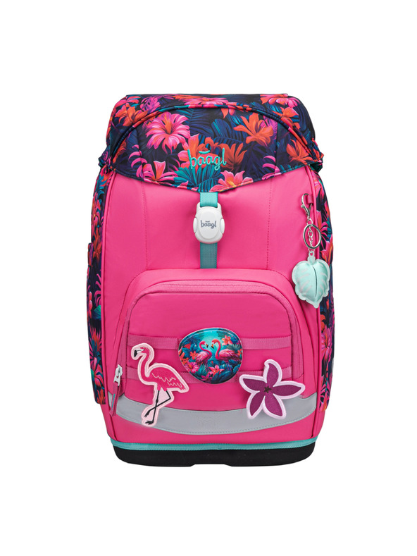 BAAGL  BAAGL SET 5 Airy Plus Plamenáci: batoh, peračník, vrecko, zástěra, peňaženka