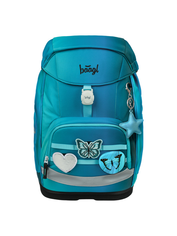 BAAGL  BAAGL SET 3 Airy Plus Butterfly: batoh, peračník, vrecko