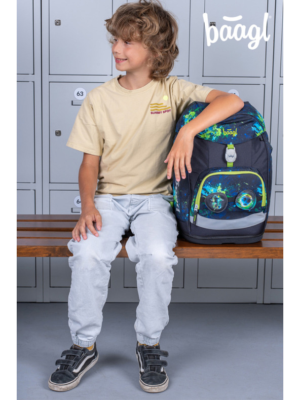 BAAGL  BAAGL SET 5 Airy Plus Futbal: batoh, peračník, vrecko, zástěra, peňaženka