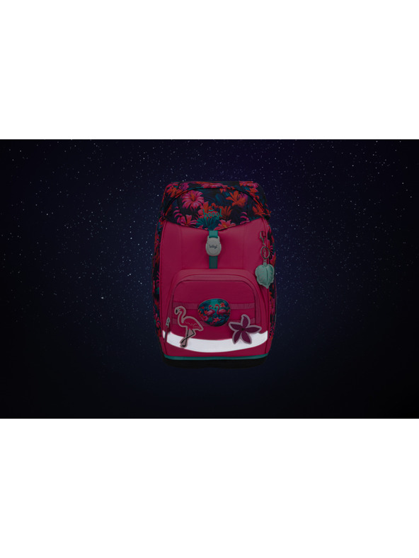 BAAGL  BAAGL SET 3 Airy Plus Plamenáci: batoh, peračník, vrecko