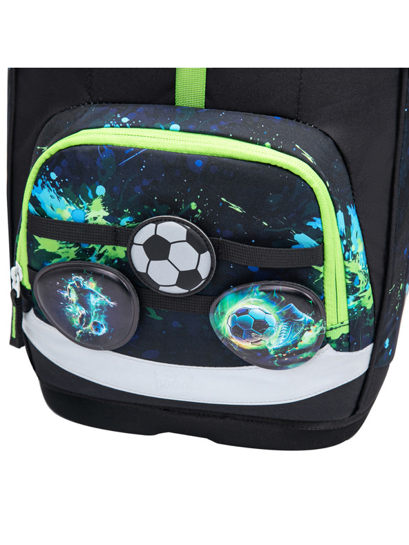 BAAGL  BAAGL SET 3 Airy Plus Futbal: batoh, peračník, vrecko