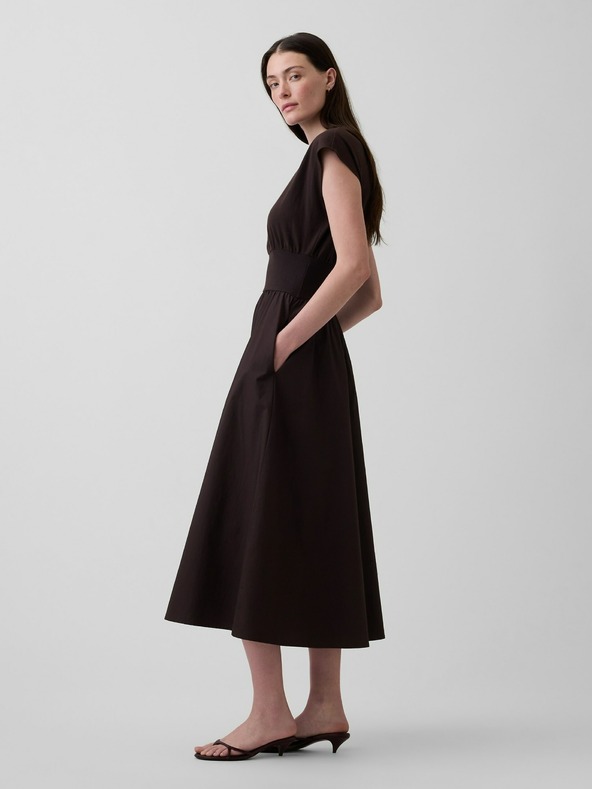 GAP Midi šaty s vreckami GAP