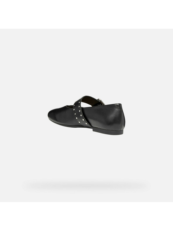 Geox Čierne dámske baleríny Geox New Palmaria