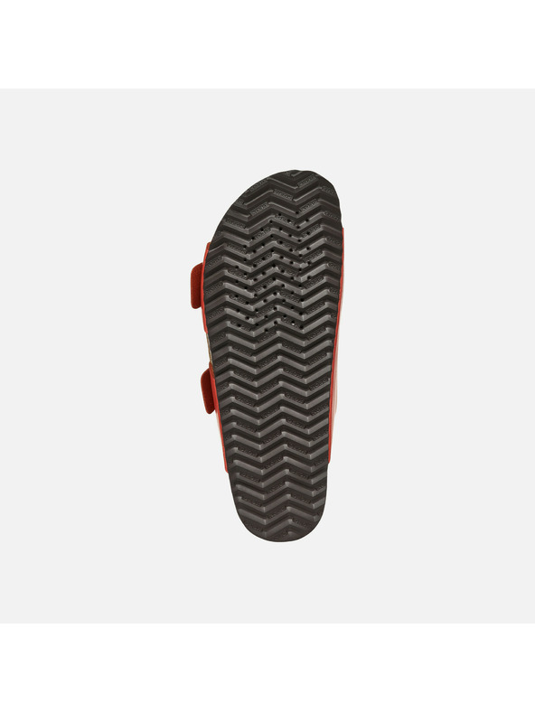 Geox Červené dámske papuče Geox Brionia R