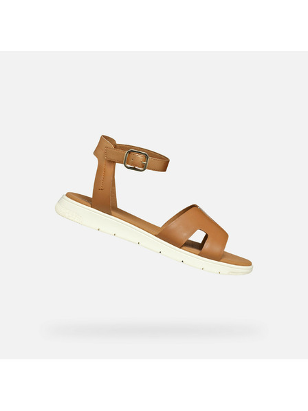 Geox Hnedé dámske sandále Geox Dandra