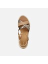 Geox Svetlohnedé dámske sandále Geox Elowynne
