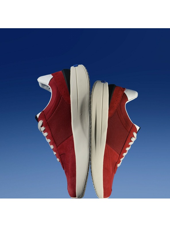 Geox Červené dámske tenisky Geox Gxrn-01