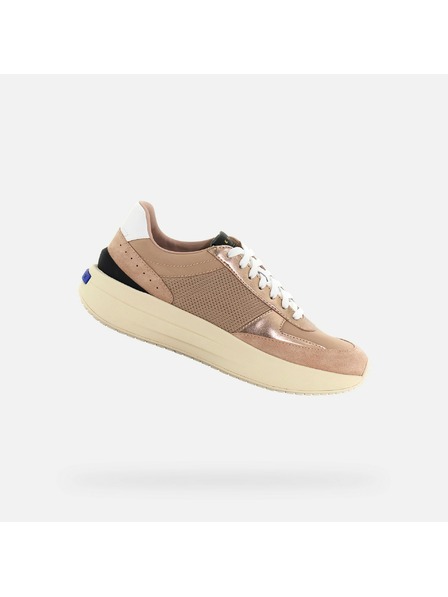 Geox Svetlohnedé dámske tenisky Geox Gxrn-01